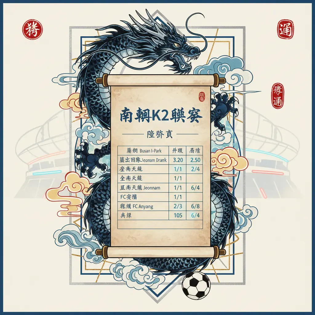 賠率表 - 南韓K2聯賽