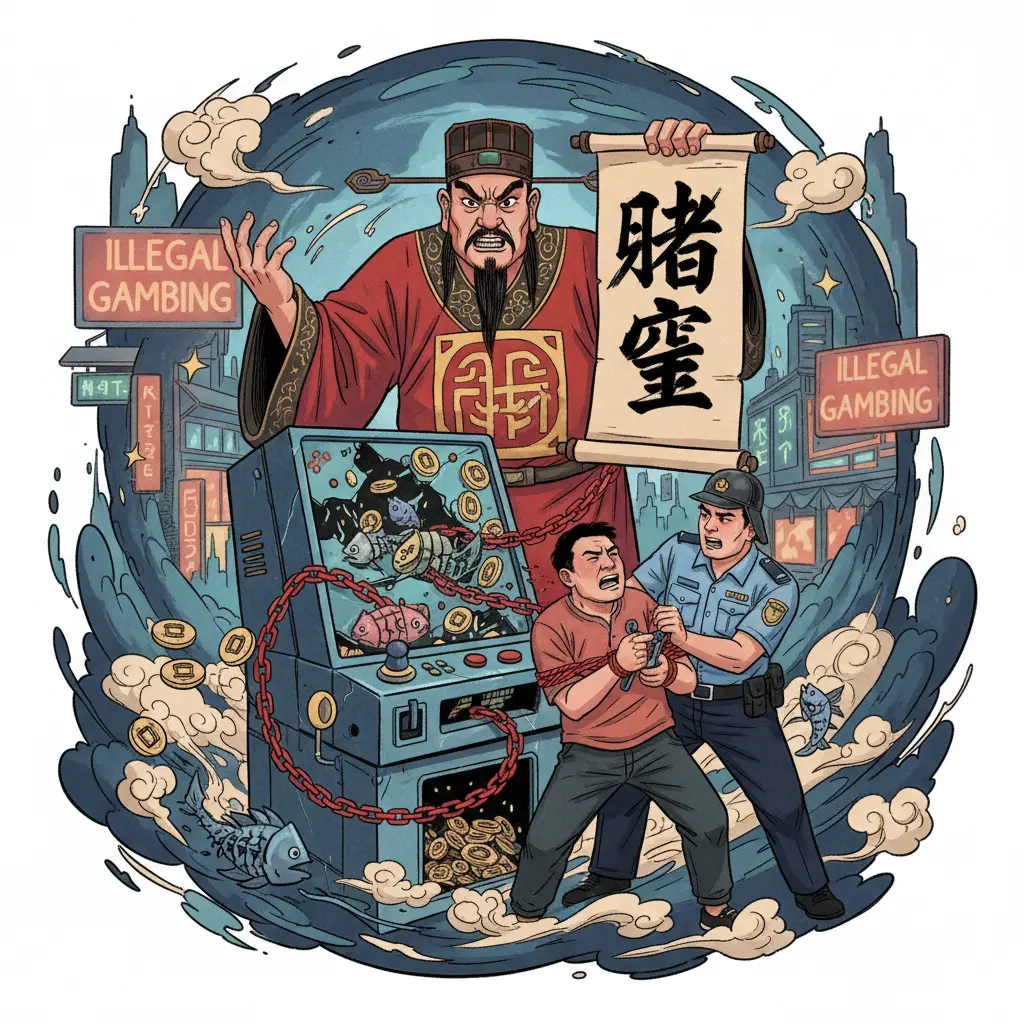 捕魚機 - 賭博罪