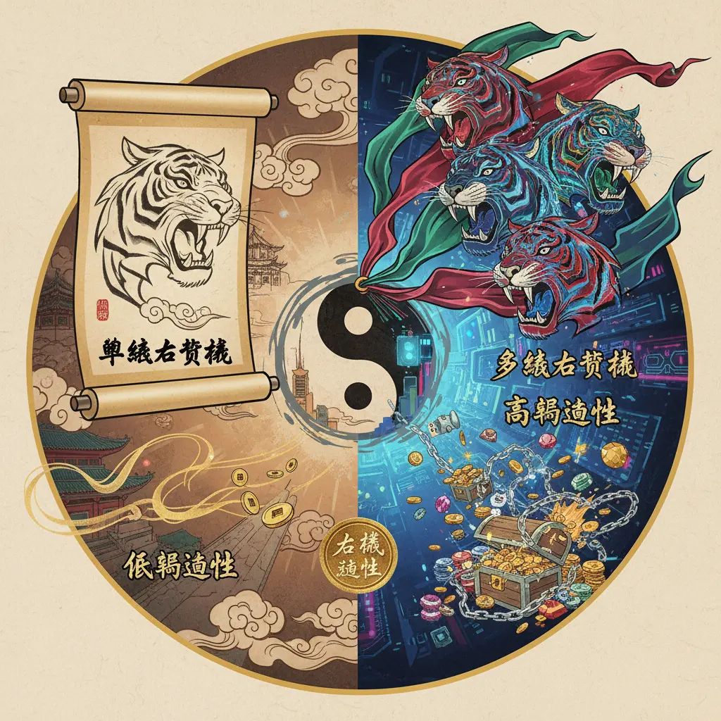 老虎機波動性 - 單線與多線老虎機