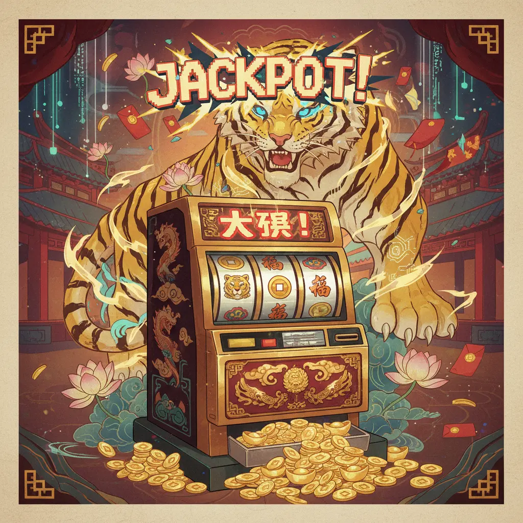 老虎機中獎 - 拉霸機