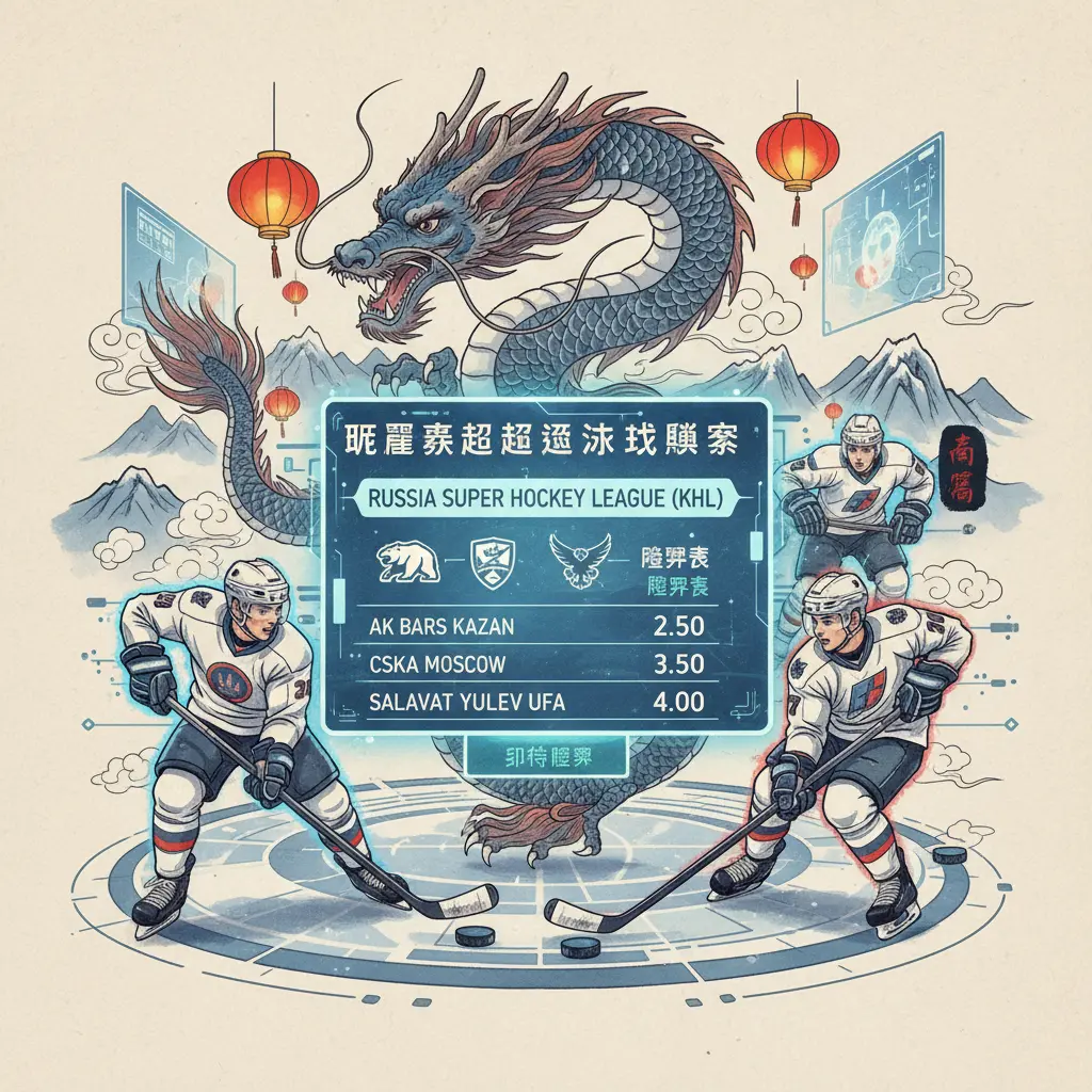 賠率表 - 俄羅斯超級冰球聯賽